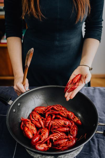 Boiled crayfish Boiled crayfish