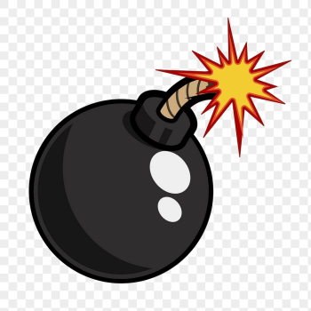 Bomb cartoon png sticker, cute | Free PNG - rawpixel