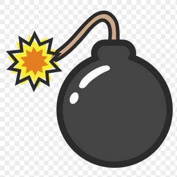 Bomb png sticker, cartoon illustration | Free PNG - rawpixel