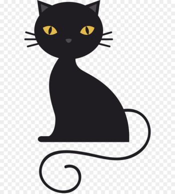 Bombay cat Black cat Kitten Clip art - Crouching black cat Bombay cat Black cat Kitten Clip art - Crouching black cat