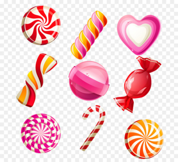 Bonbon Gummy bear Candy Sweetness - Colored candy pattern Bonbon Gummy bear Candy Sweetness - Colored candy pattern