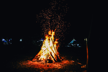Bonfire During Evening Bonfire During Evening