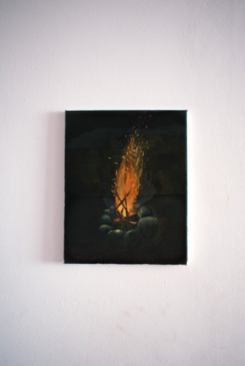 Bonfire Painting Bonfire Painting