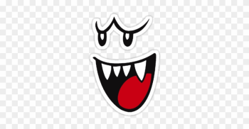 Boo Face - - Super Mario Ghost Face Boo Face - - Super Mario Ghost Face