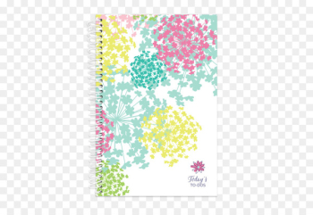 Book Action item Hardcover Personal organizer Planning - ink lotus pond 