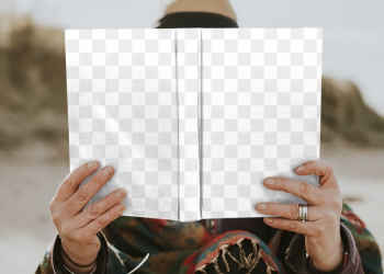 Book cover png mockup, transparent | Free PNG Mockup - rawpixel