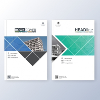 Book cover template