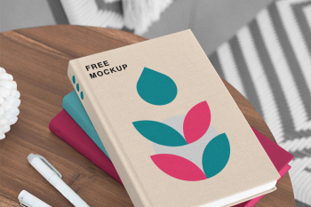Book PSD Mockups free mockup 