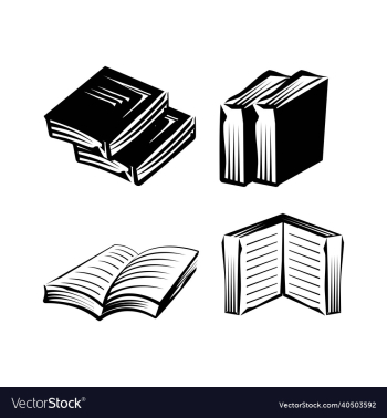 book set hand draw book set hand draw