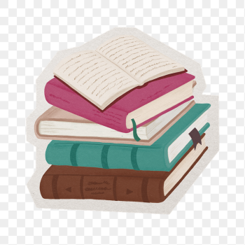 Book stack png education  | Free PNG - rawpixel