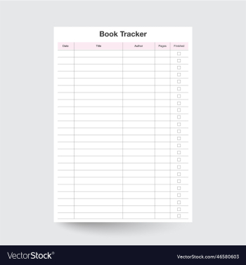 book tracker book tracker