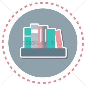Books on shelf Books on shelf