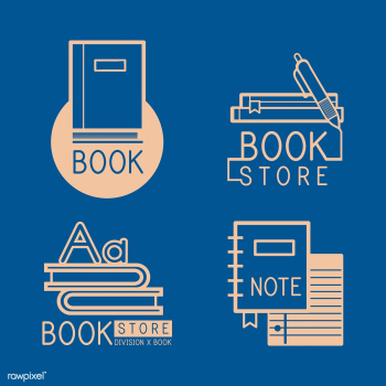 Bookstore logos and sign set vector | Free stock vector - 534869 Bookstore logos and sign set vector | Free stock vector - 534869