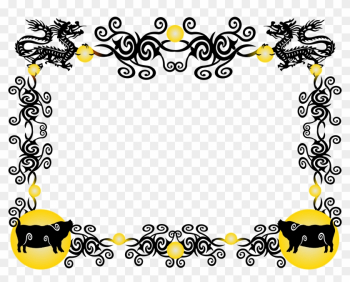 Border - Chinese Dragon Border Png Border - Chinese Dragon Border Png