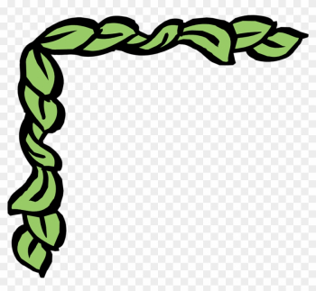 Border Corner Leaf Clipart - Roman Borders Clip Art