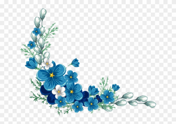 Border Floral Transparent Background Border Floral Transparent Background
