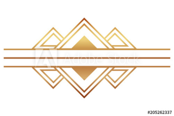 border ornate decoration vintage art deco vector illustration border ornate decoration vintage art deco vector illustration
