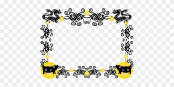 Borders And Frames China Chinese Dragon Chinese Calendar - Chinese New Year 2018 Border Borders And Frames China Chinese Dragon Chinese Calendar - Chinese New Year 2018 Border