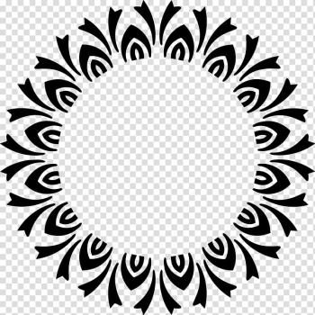 Borders and Frames , continental circular border ornamentation transparent background PNG clipart