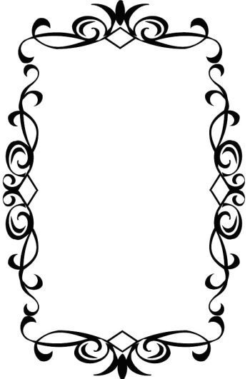 Borders and Frames Frames , Black Damask Background transparent background PNG clipart