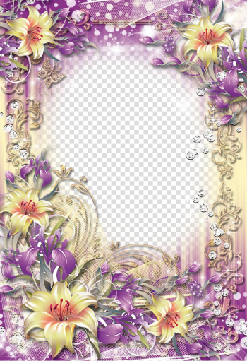 Borders and Frames Frames Flower , floral border transparent background PNG clipart