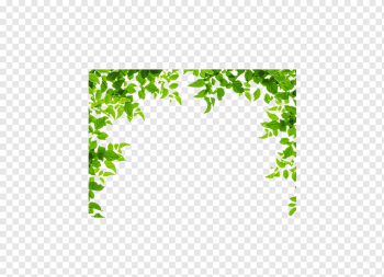 Borders and Frames Leaf Green, Green leaves border, green leaves, border, watercolor Leaves, angle png