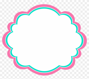 Borders And Frames Of The Unicorns Clip Art For Scrapbooking - Sticker De Unicornio Para Imprimir