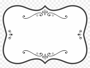 Borders And Frames Picture Frames Black And White Clip - Borders And Frames Picture Frames Black And White Clip
