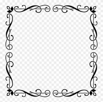 Borders And Frames Picture Frames Decorative Arts Ornament - Elegant Border Design Png