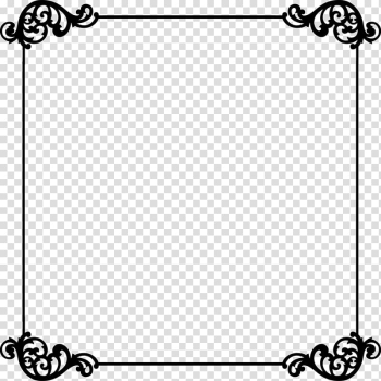 Borders and Frames , simple border transparent background PNG clipart