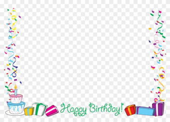 Borders Birthday 16201 Birthday Clip Art Borders And - Happy Birthday Border Png