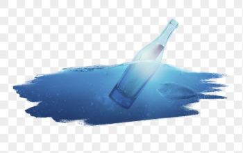 Bottle in ocean png sticker, | Free PNG - rawpixel Bottle in ocean png sticker, | Free PNG - rawpixel