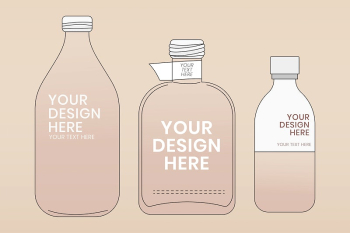 Bottle mockup, product packaging vector | Free Vector Mockup - rawpixel Bottle mockup, product packaging vector | Free Vector Mockup - rawpixel
