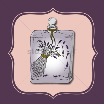 Bottle of perfume Bottle of perfume