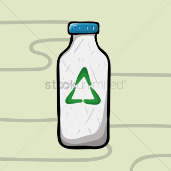 Bottle recycling concept Bottle recycling concept