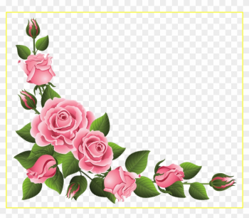 Bouquet Png Flower Bouquet Png Images Incredible Corner - Flower Corner Border Design