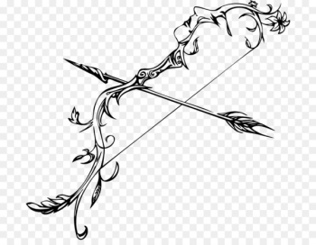Bow and arrow Drawing Line art - arrow bow Bow and arrow Drawing Line art - arrow bow