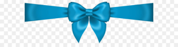 Bow tie Blue Ribbon Product - Blue Bow Transparent PNG Clip Art Image 