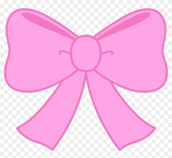 Bow Tie Silhouette Clip Art Clipart Outline - Pink Ribbon Png