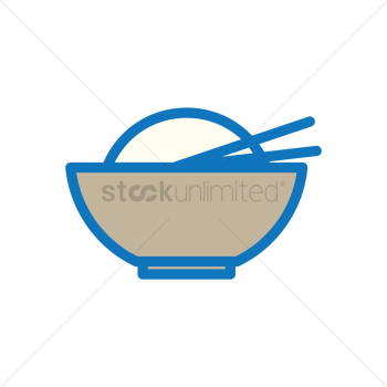 Bowl and chopstick Bowl and chopstick