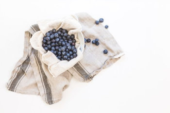 Bowl Of Berries & Hand Towel Bowl Of Berries & Hand Towel