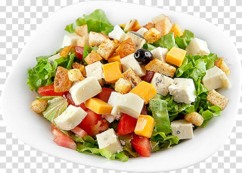 Bowl of vegetable salad illustration, Greek salad Caesar salad Israeli salad Spinach salad Fattoush, Egg Salad transparent background PNG clipart