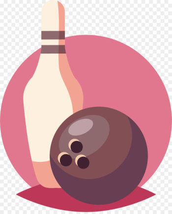 Bowling ball Ten-pin bowling Bowling pin Clip art - Vector Bowling 