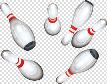 Bowling pin Bowling ball , White bowling pins transparent background PNG clipart