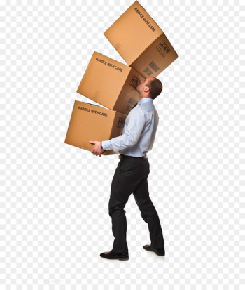 Box Courier Clip art - the man 