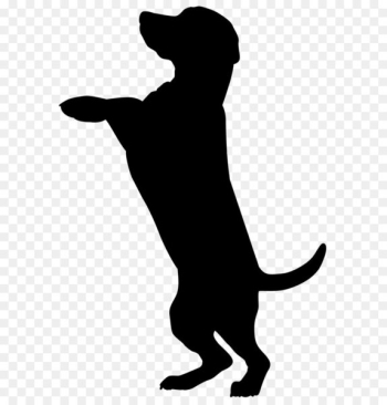 Boxer Dobermann Cat Pet sitting Silhouette - Dog Silhouette PNG Clip Art Image 
