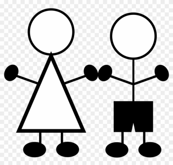 Boy And Girl Stick Figures Boy And Girl Stick Figures