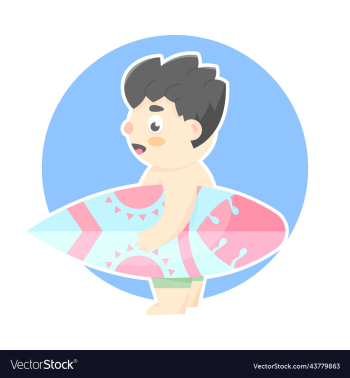 boy bring a surfing board design boy bring a surfing board design