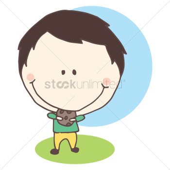 Boy eating cookie Boy eating cookie