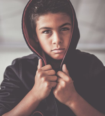 boy in black hoodie boy in black hoodie
